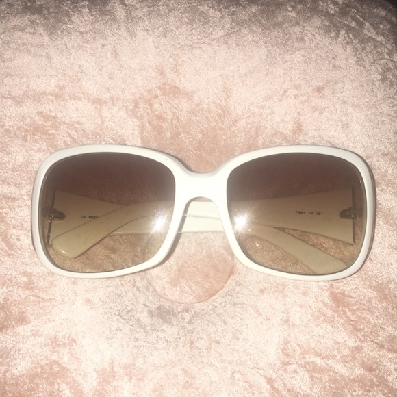fendi sunglasses white